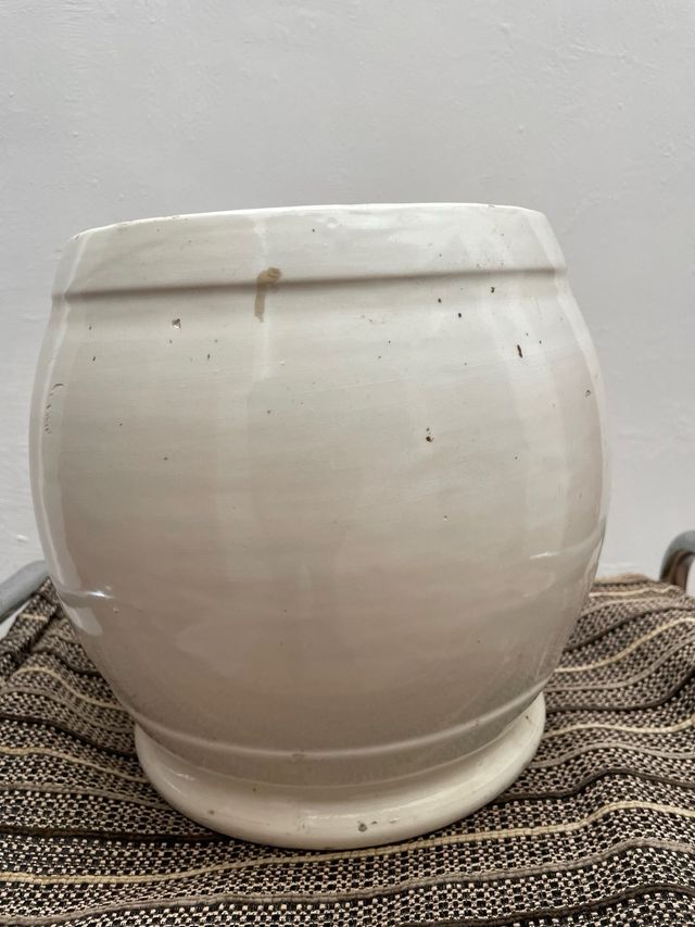 Tarro de cerámica vintage Arroz