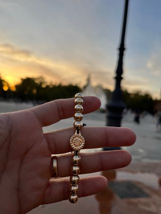 Pulsera Oro Laminado 18K Rolex