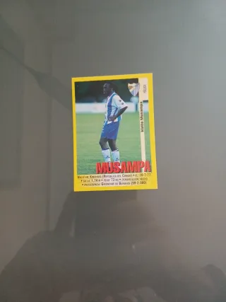 Cromos Musampa Málaga 99-00 Panini