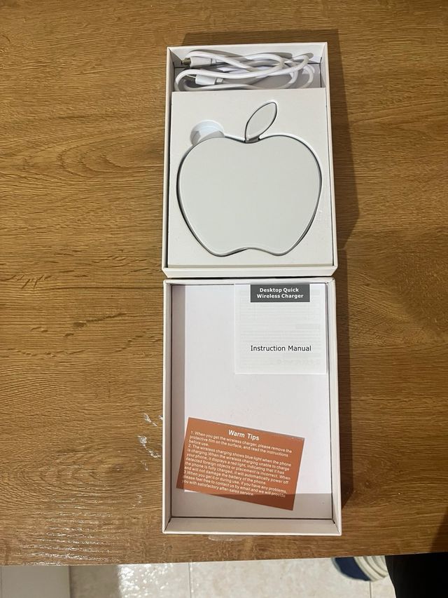 Cargador Inalámbrico Apple Blanco