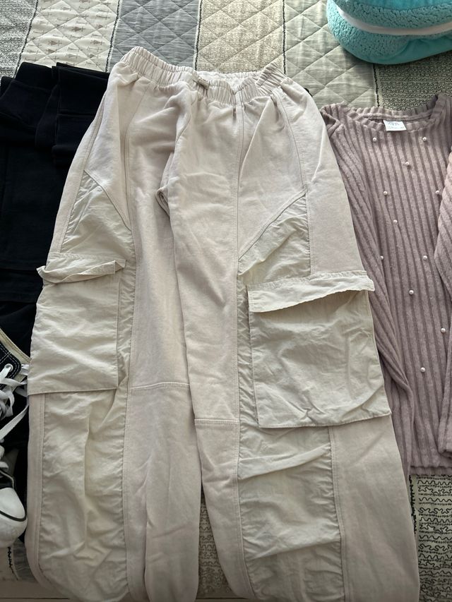 4 prendas niñas 13-14 y botitas converse t37