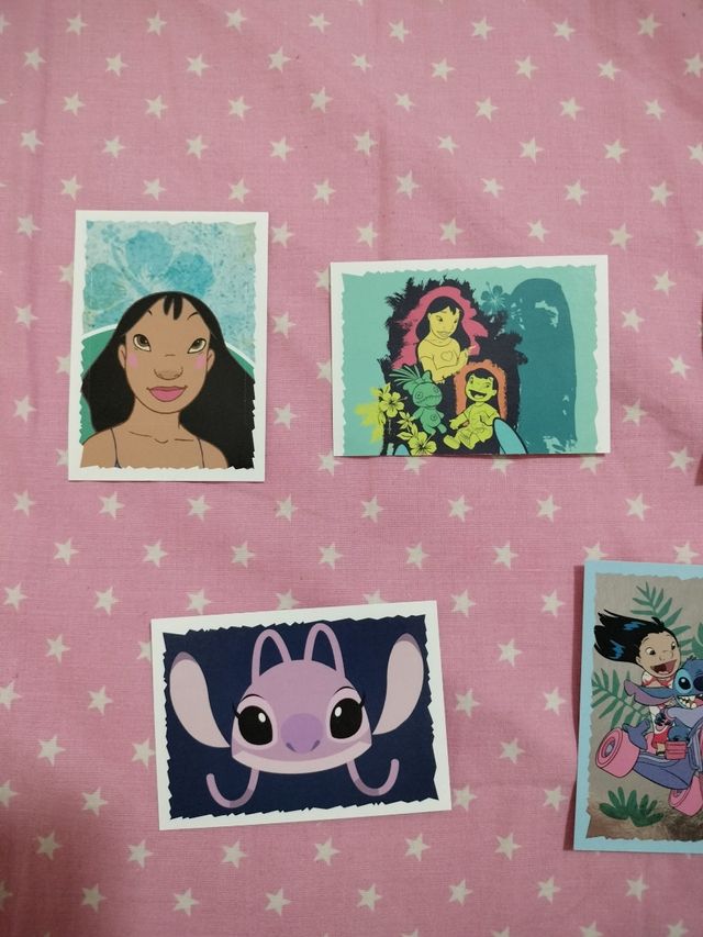 Pegatinas de Stitch para álbum