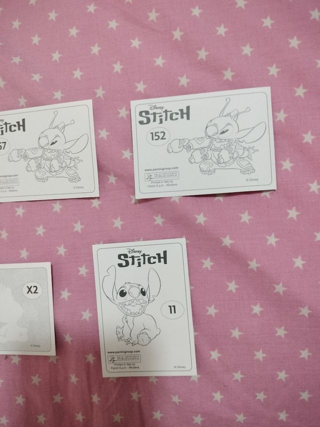 Pegatinas de Stitch para álbum
