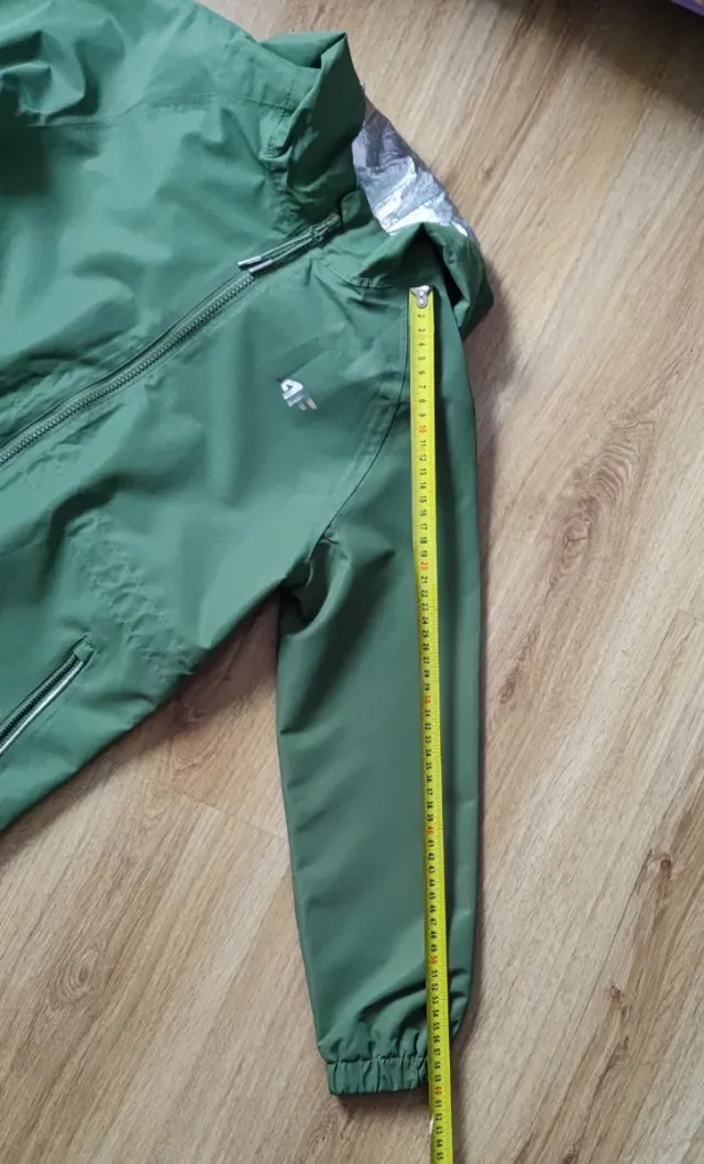 Chaqueta verde 4F niña membrana 5000