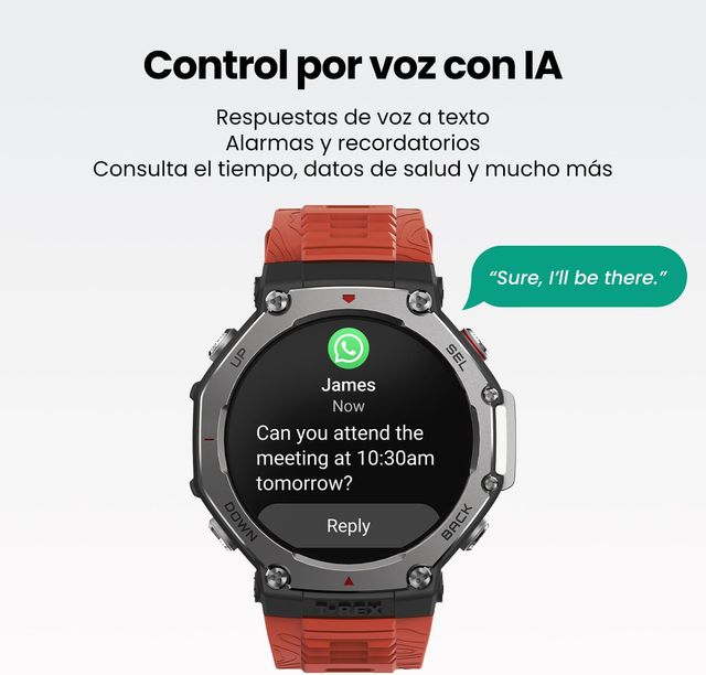 Amazfit T-Rex 3 Smartwatch Negro/Gris