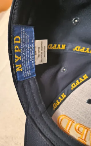 Gorra Original New York Police Department NYPD