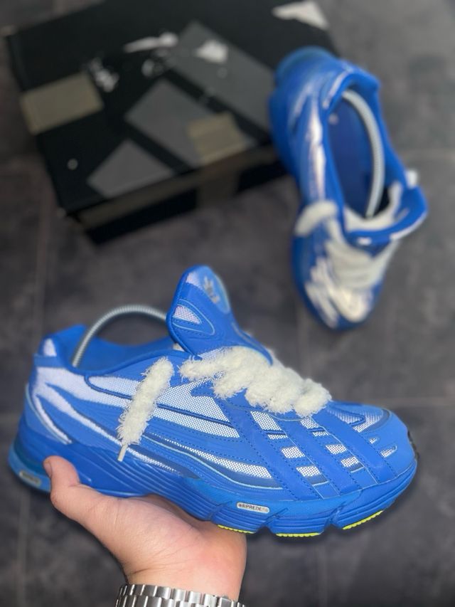 Sneakers Adidas Orketro Royal Blue With Fuzzy Lace