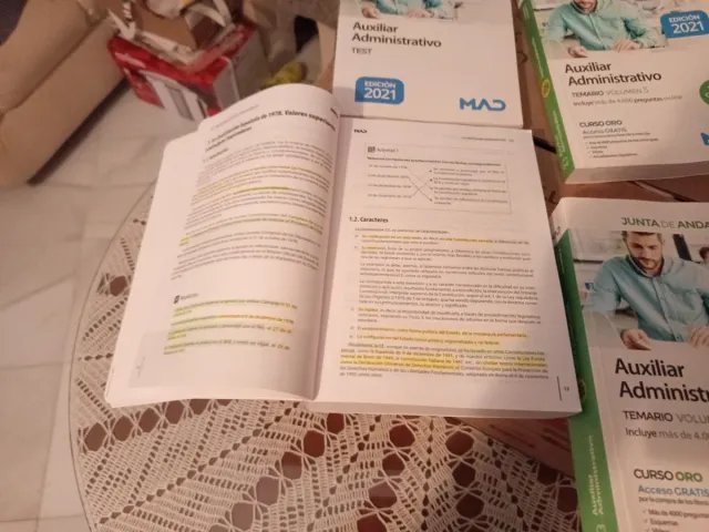 Junta de Andalucía auxiliar administrativo 2021