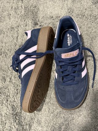 Zapatillas Adidas Azul y Rosa