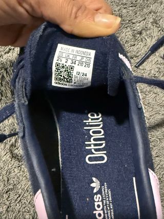 Zapatillas Adidas Azul y Rosa