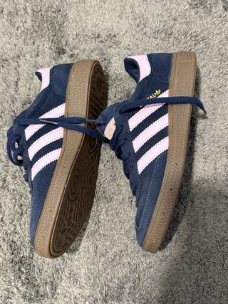 Zapatillas Adidas Azul y Rosa