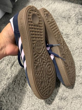 Zapatillas Adidas Azul y Rosa