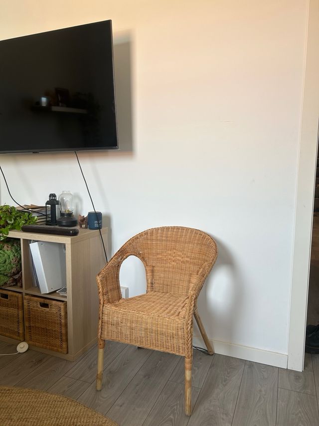 Silla Mimbre IKEA Cómoda