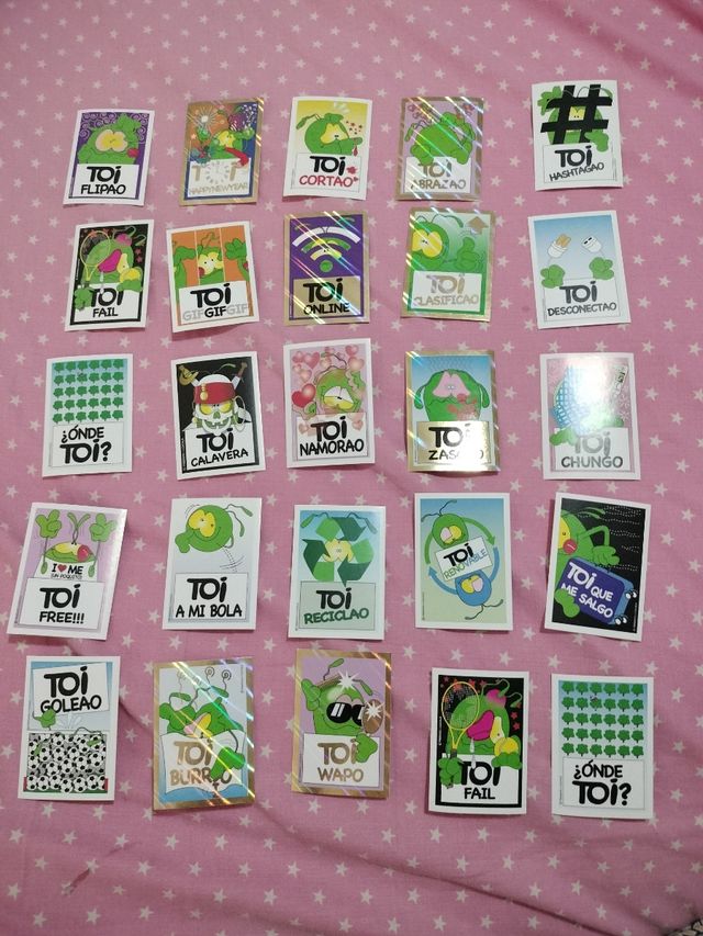 Pegatinas Toi Álbum Colección