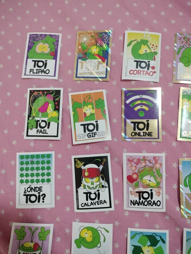 Pegatinas Toi Álbum Colección