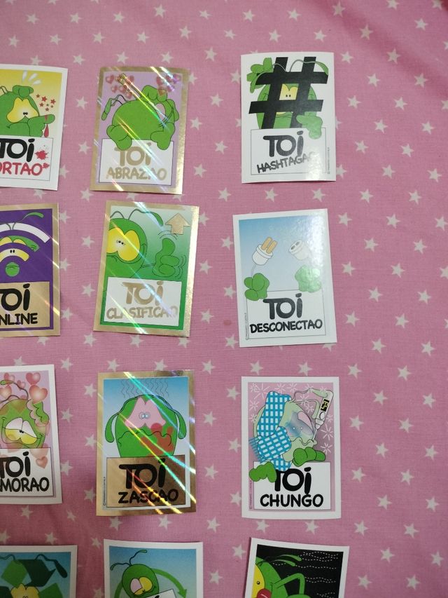 Pegatinas Toi Álbum Colección