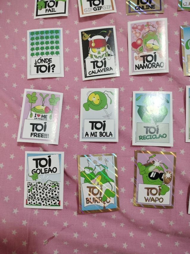 Pegatinas Toi Álbum Colección