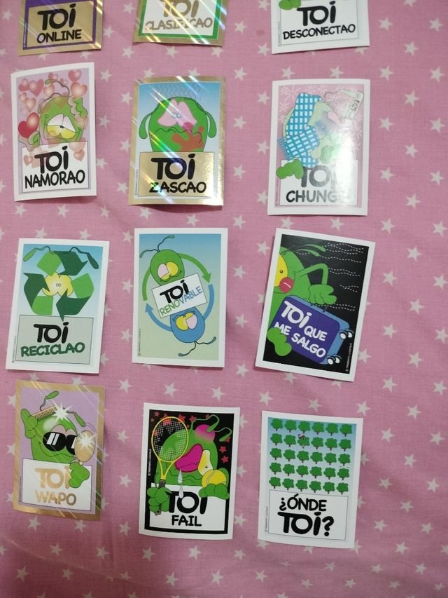 Pegatinas Toi Álbum Colección