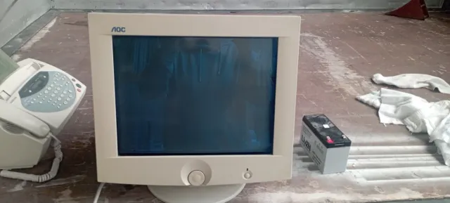 Monitor AOC Beige/Blanco