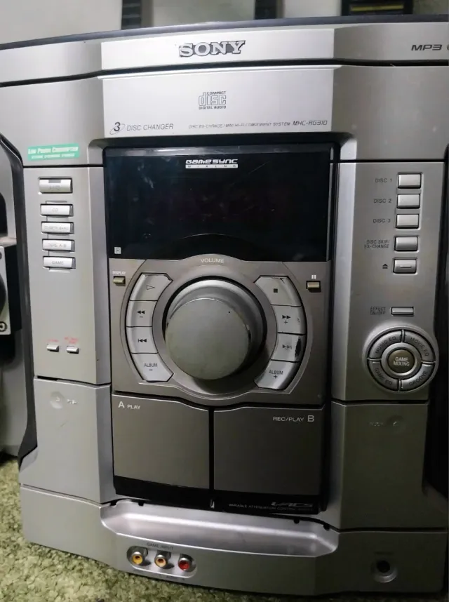 Mini Cadena Sony MDX-G9