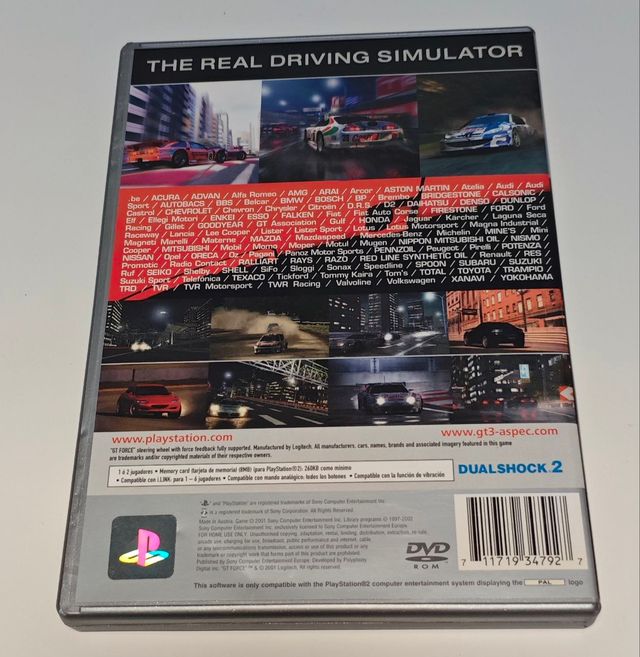 Juego PS2 Gran Turismo 3 A-Spec Platinum