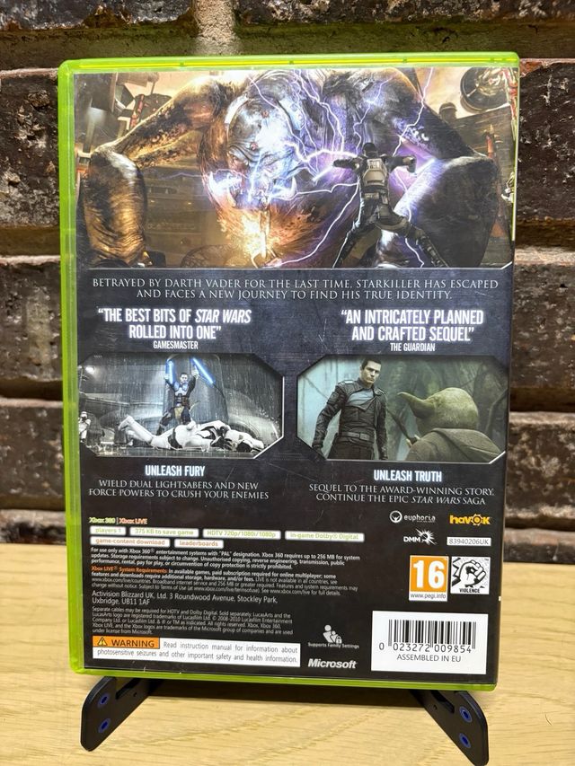 Star Wars: The Force Unleashed Xbox 360 – Completo