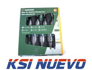 SET DE DESTORNILLADORES PARKSIDE 10 UNIDADES 73019