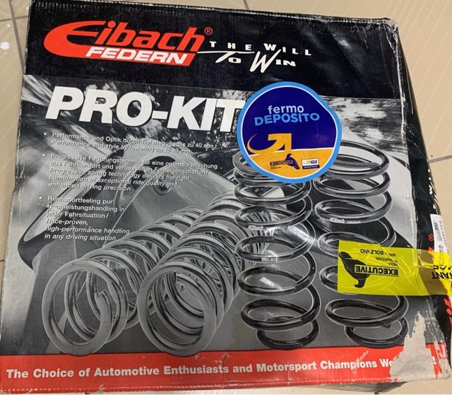 Molle Eibach Pro-Kit -3cm Peugeot 206