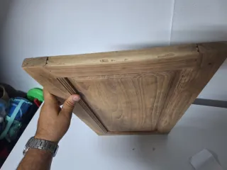 Ventana antigua madera norte