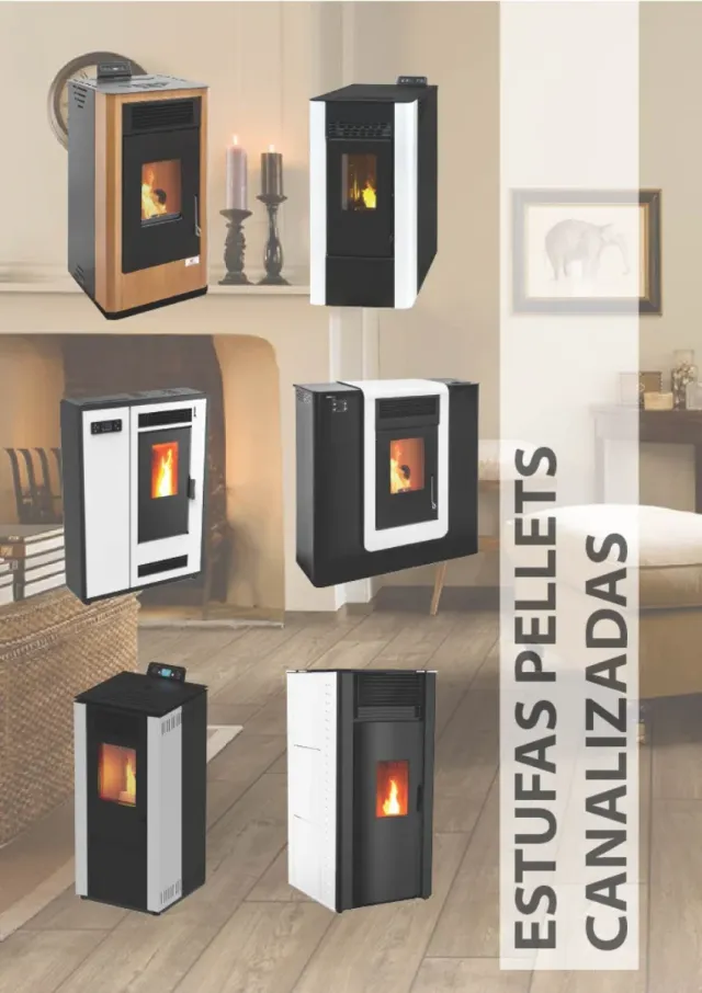 ESTUFAS DE PELLETS NUEVAS +3 años de GARANTÍA.