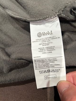 Chaqueta Polar Reld Talla XL Verde