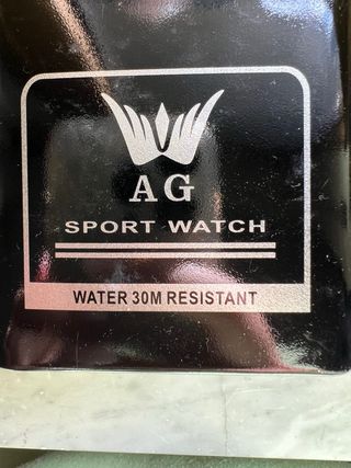 Orologio uomo Sportivo Water Resistant