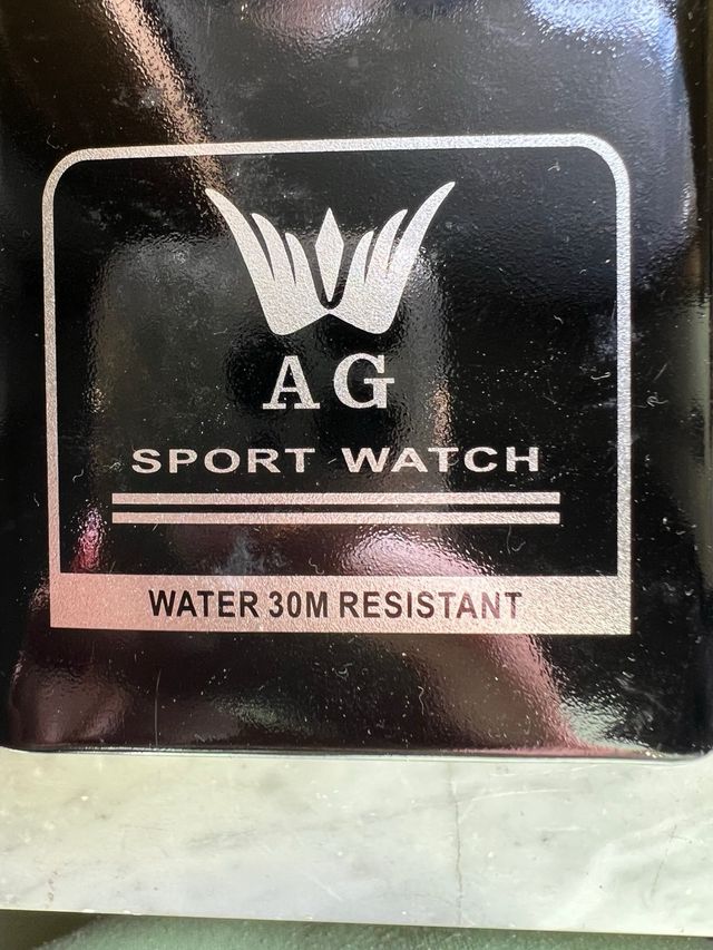 Orologio uomo Sportivo Water Resistant