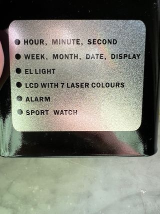 Orologio uomo Sportivo Water Resistant