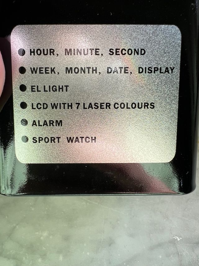 Orologio uomo Sportivo Water Resistant