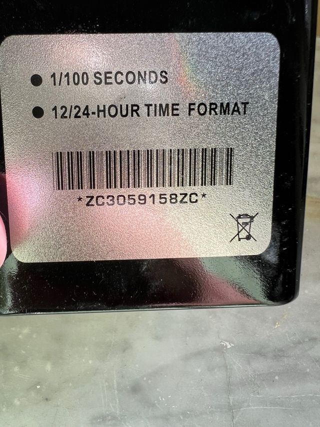 Orologio uomo Sportivo Water Resistant