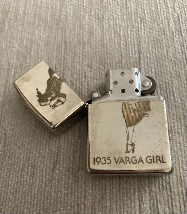 Zippo con caja 1935 Varga Girl Coleccionista