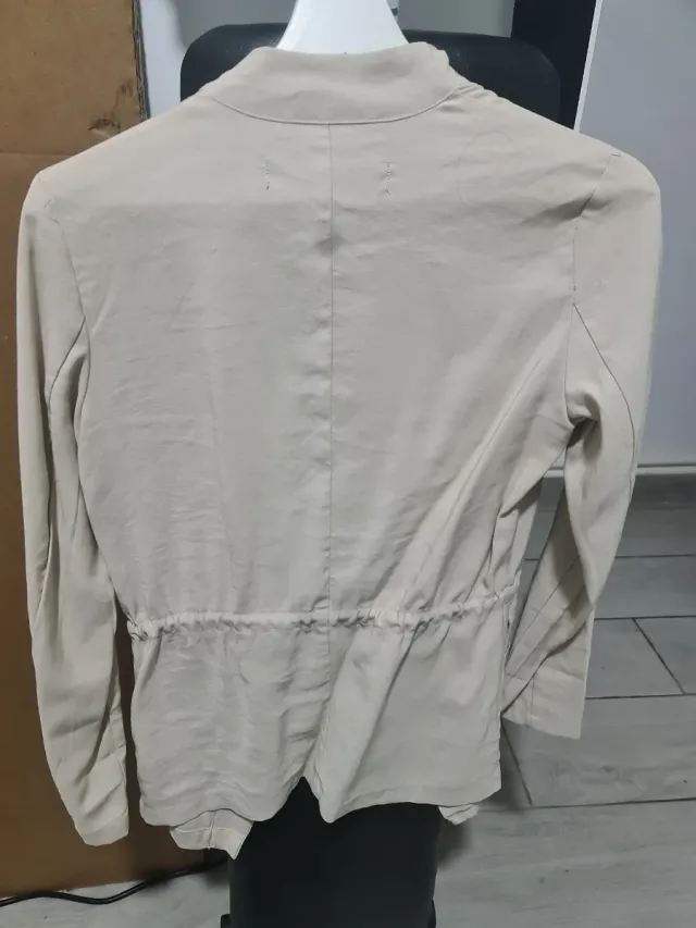 Chaqueta Zara Beige Talla XS