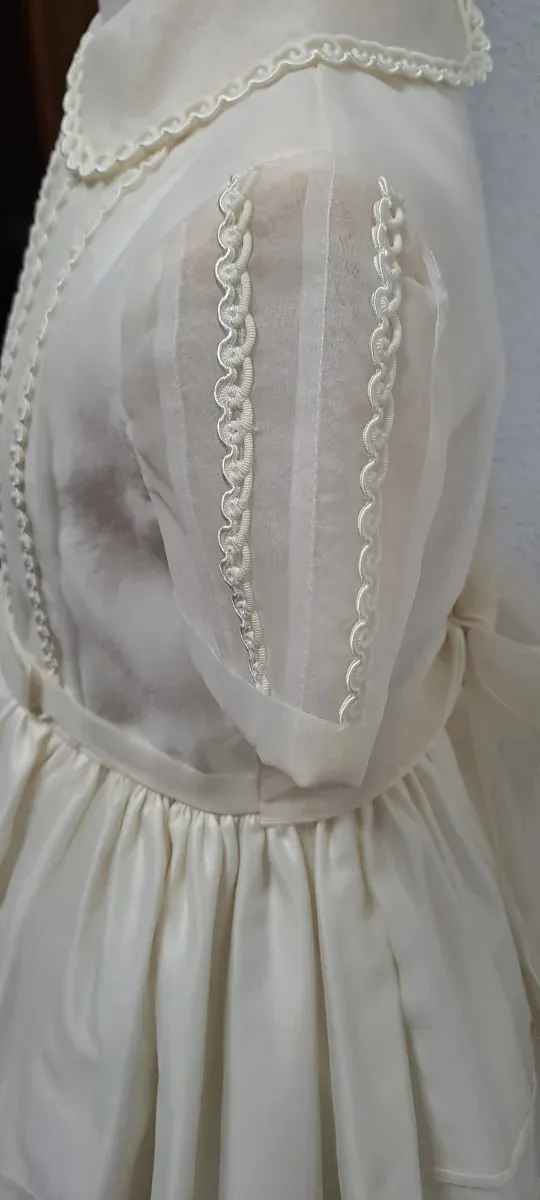 Vestido de comunión niña blanco
