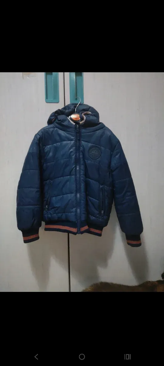 Chaquetón infantil azul