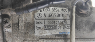 COMPRESOR AIRE ACONDICIONADO SMART COUPE 0.6 Turb