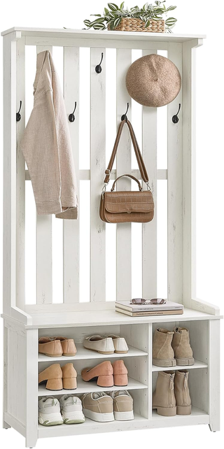 Appendiabiti Ingresso con Panca Scarpiera, Mobile