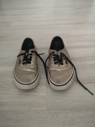 Zapatillas Vans Doradas