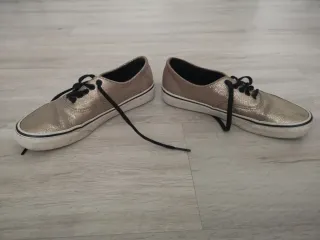 Zapatillas Vans Doradas