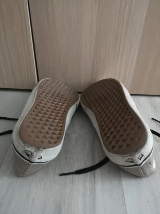 Zapatillas Vans Doradas