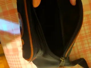 Riñonera Disney Mickey Vaquero Negra Marrón