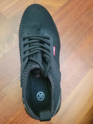 Zapatos de seguridad negros mujer