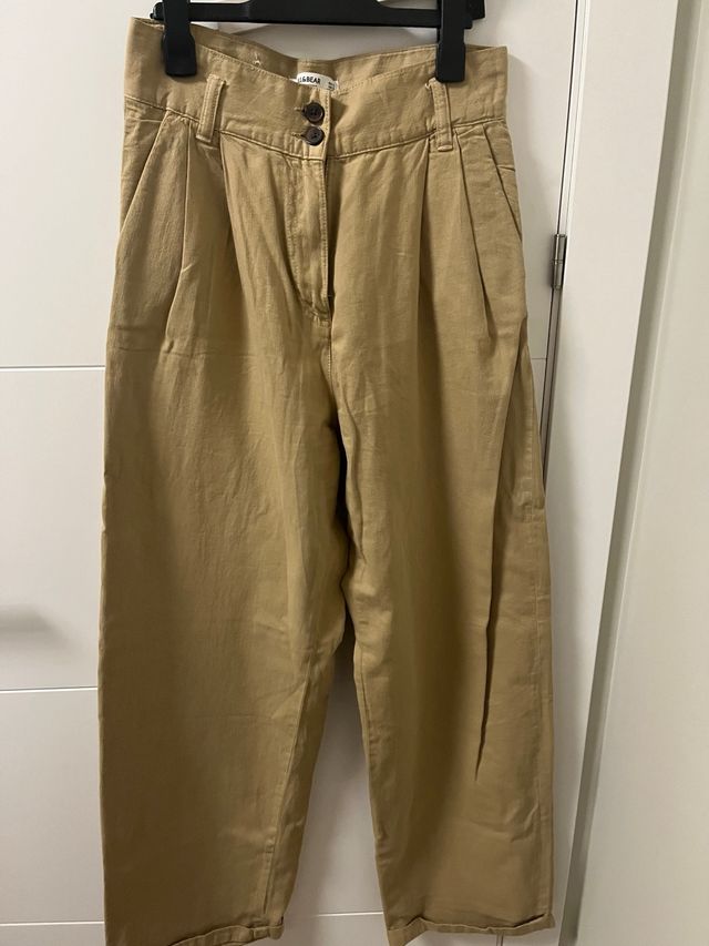 Pantalones Pull&Bear Beige