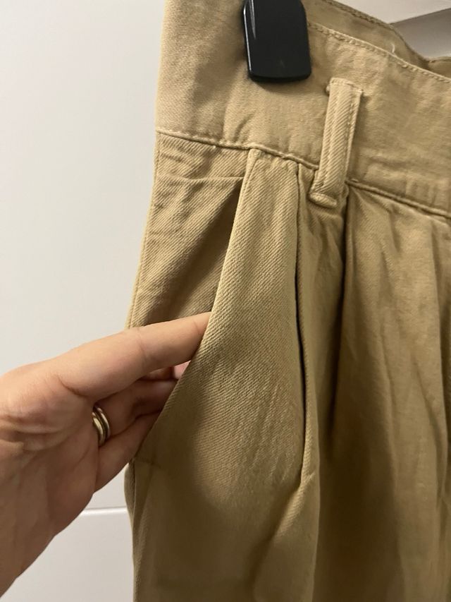 Pantalones Pull&Bear Beige