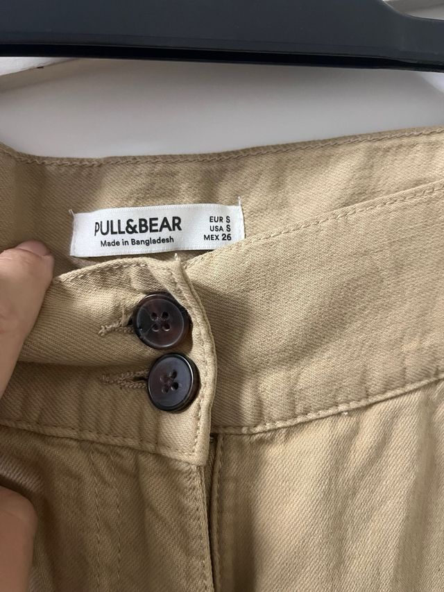 Pantalones Pull&Bear Beige